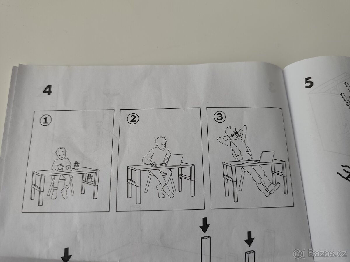 dětský psací stůl Pahl od Ikea - 2