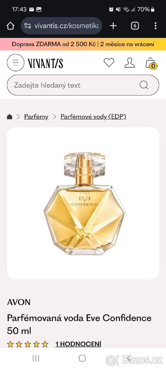 AVON EDP EVE CONFIDENCE 50ml - 2