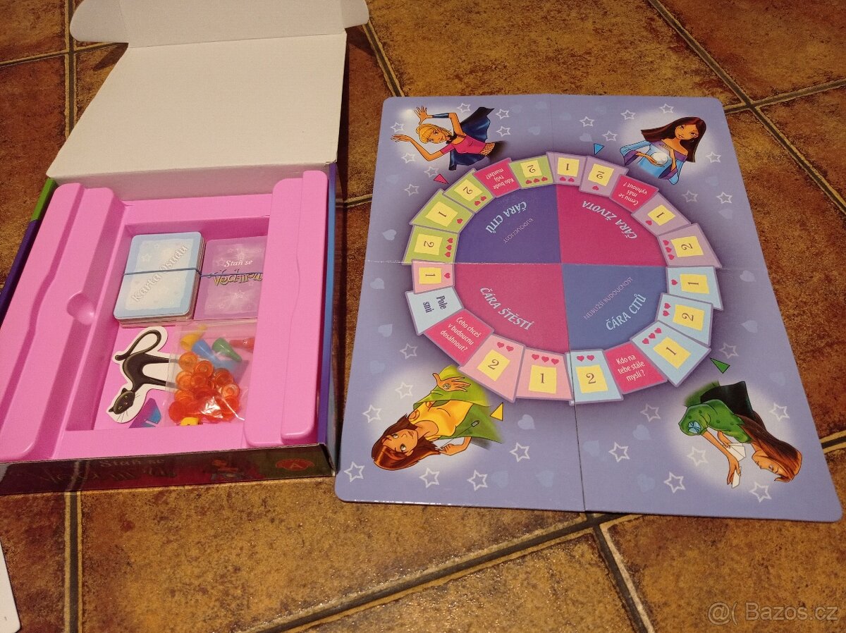 Společenská hra Staň se vědmou - 2