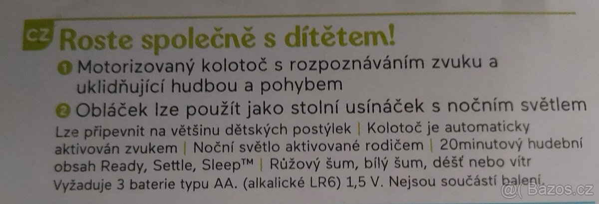 Kolotoč nad postýlku - 2