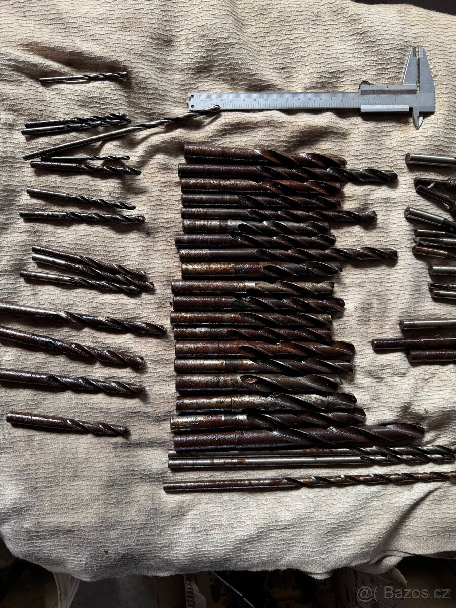 Prodám vrtáky Poldi nové 34ks - 2