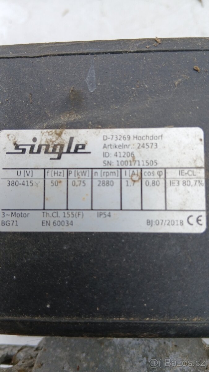 Motor s cerpadlem - 2