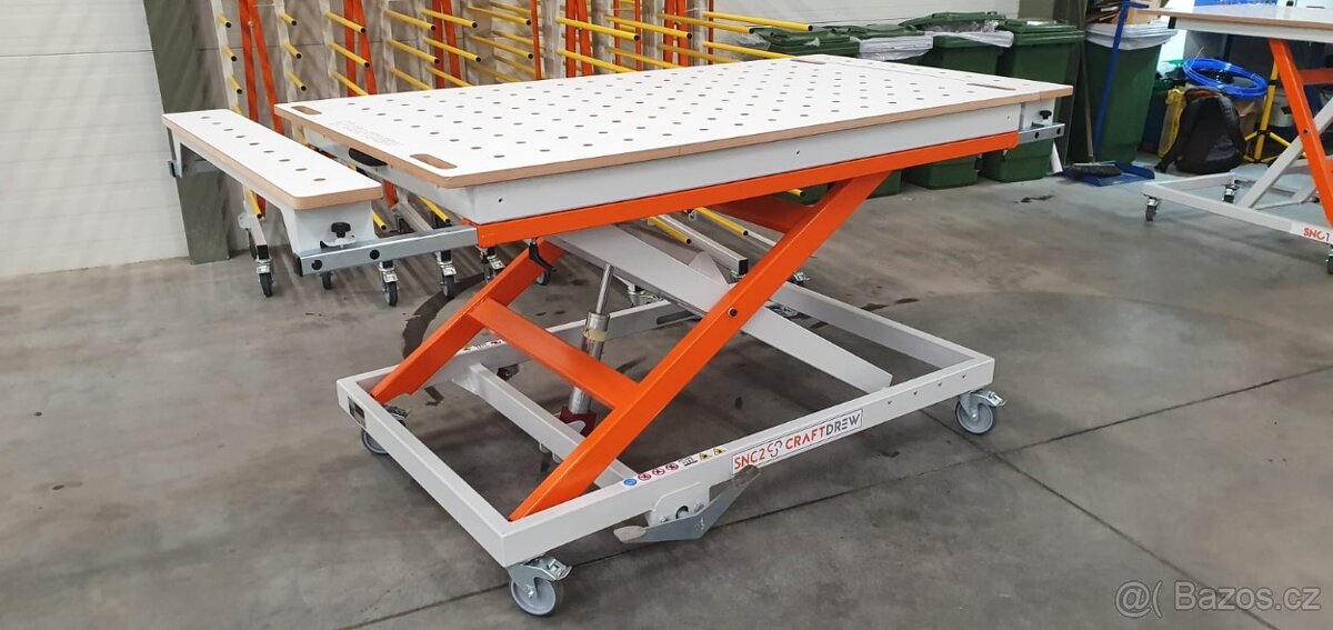 manipulační vozík, nůžkový stůl, pracovní stůl - 2