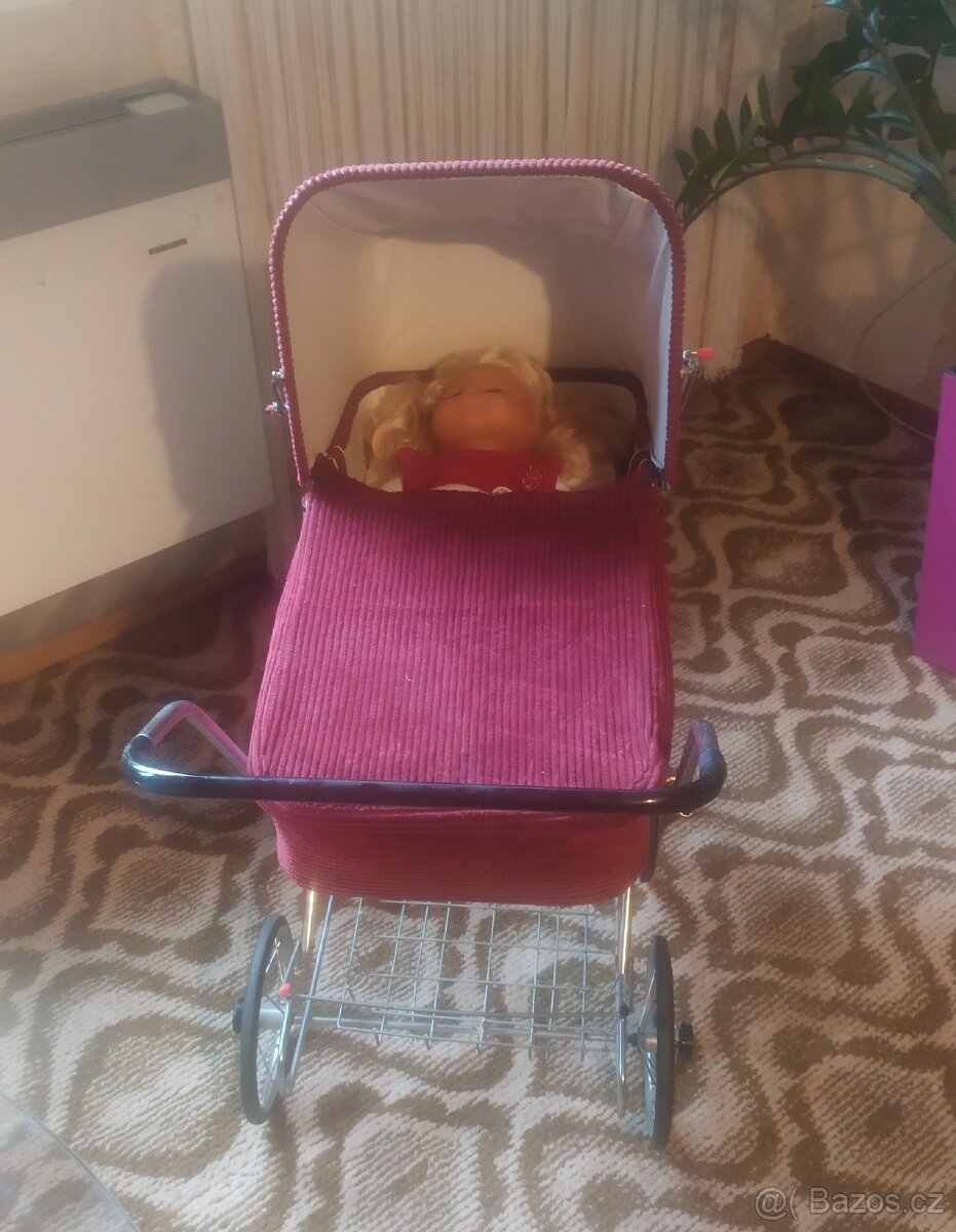 Retro kočárek na panenky - 2