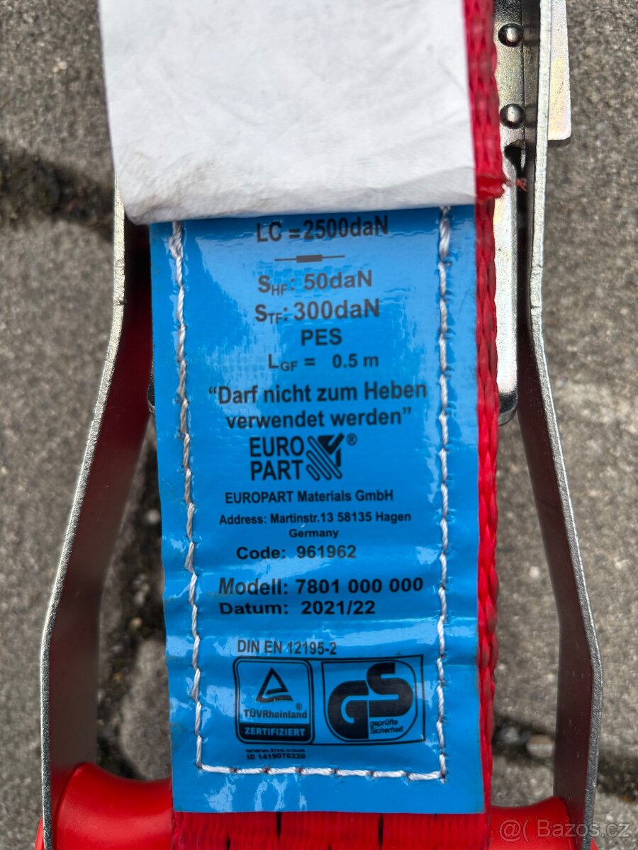 Upínací popruhy - 2