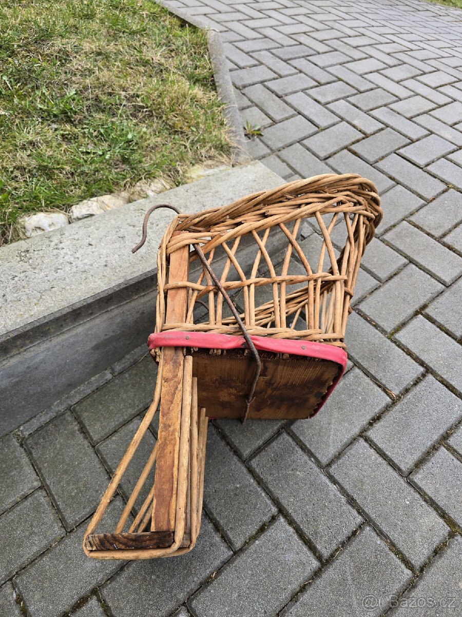 Dětská retro sedačka na kolo - 2