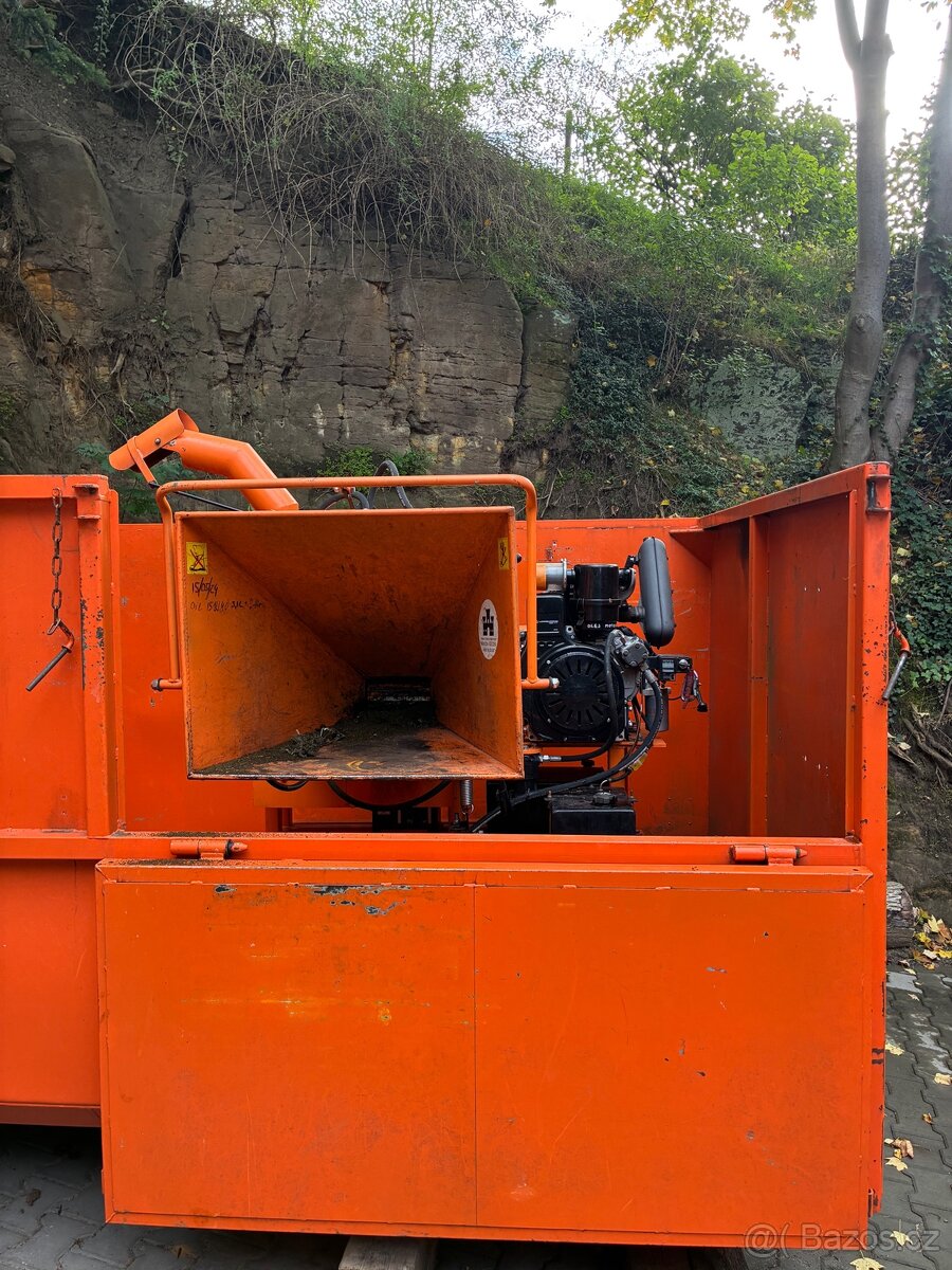 Štěpkovač drtič Bystroň Muréna - 2