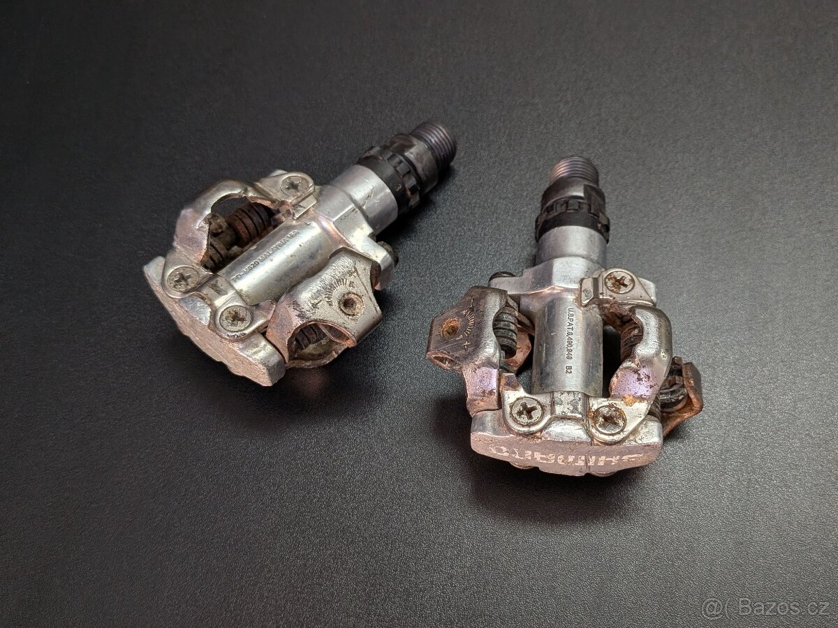 SPD pedály Shimano PD-M520 - 2