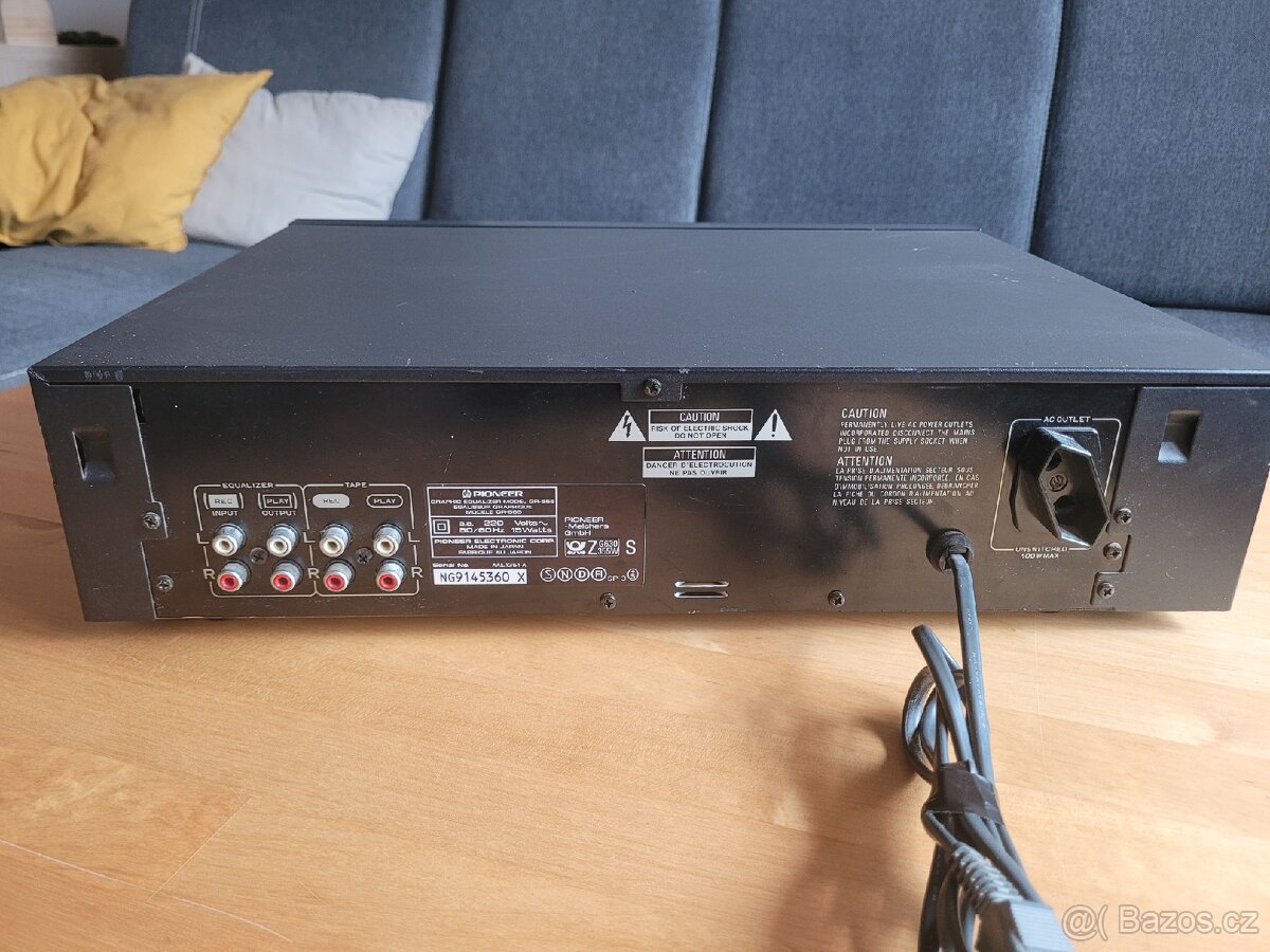 PIONEER GR-555 / grafický ekvalizér - 2
