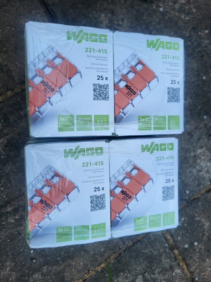 Wago svorky - 2