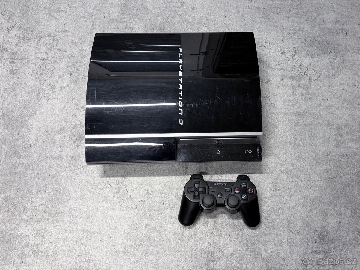 - PS3 Sony CechG04 40GB s krabicí - - 2