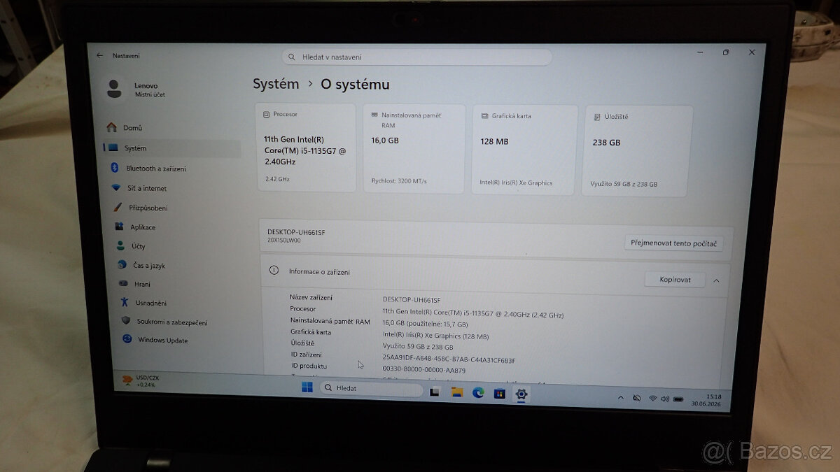 Notebook Lenovo L14 - 2