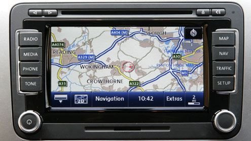 VW RNS 510 - orig. GPS autorádio s navigací , nové mapy - 2