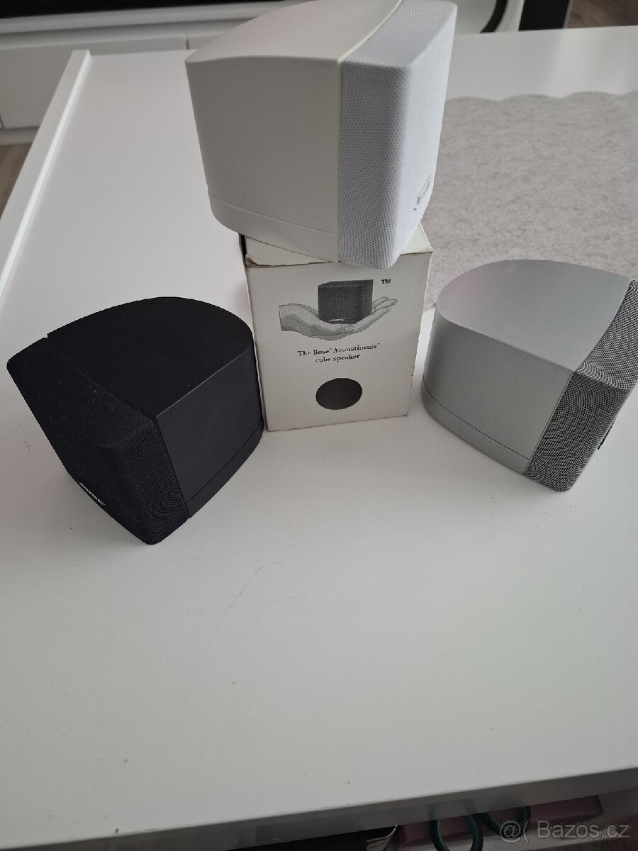 BOSE CUBE ARRAY- ČERNÉ,BÍLÉ,ŠEDÉ. - 2
