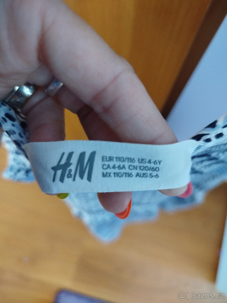 Letní dívčí šaty H&M 110/116 - 2