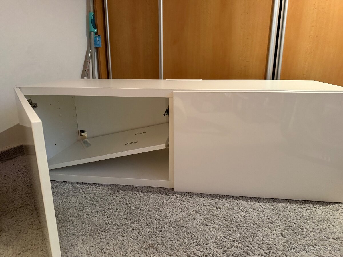 IKEA BESTÅ – bílý TV - 2