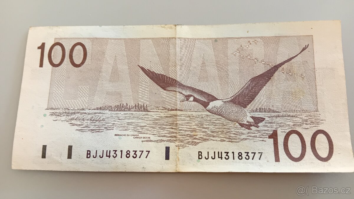 100 dolar Canada 1988 - 2