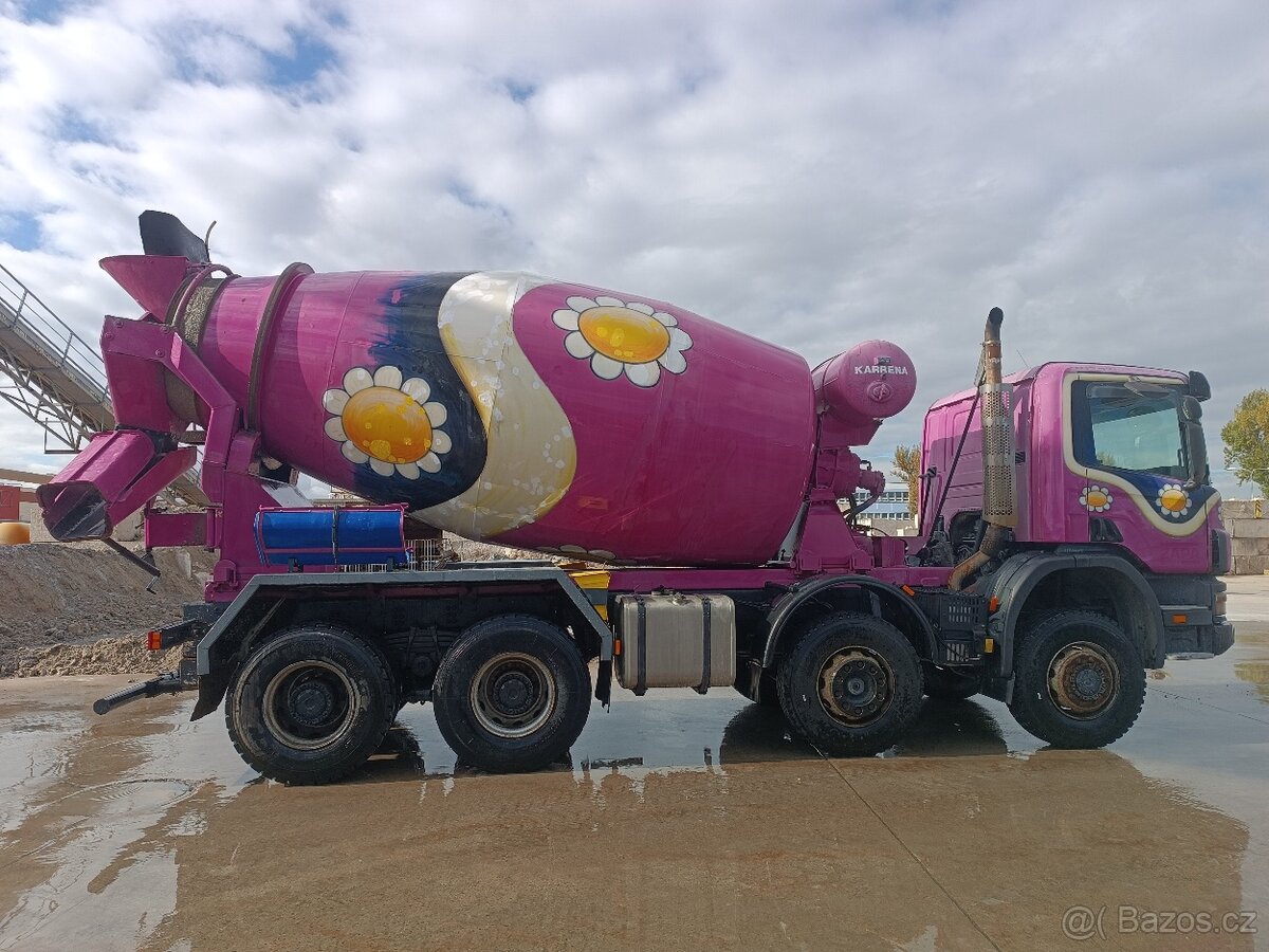 Prodám domíchávač Scania 380, 8x6 - 2