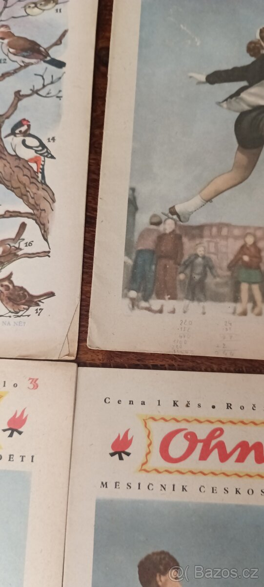 Ohníček ročník Vlk, číslo 1,2,3,6 - 2