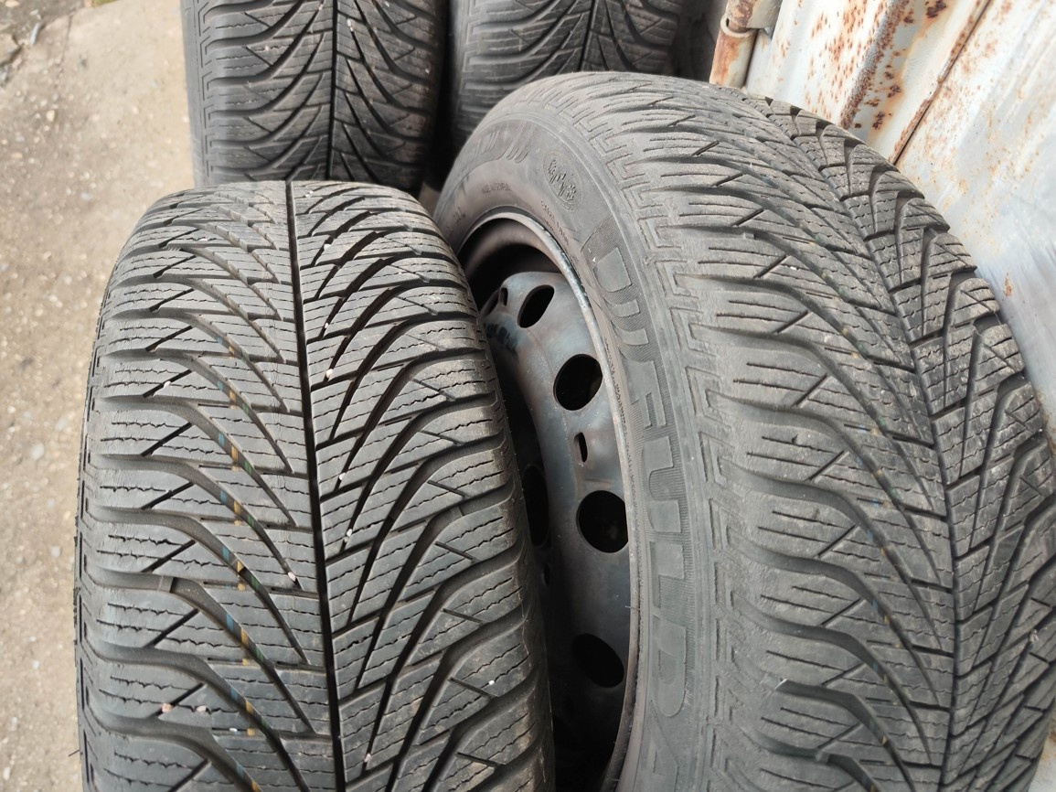 15"zimní sada 5x100 VW Polo Roomster Fabia Ibiza 185/60 - 2