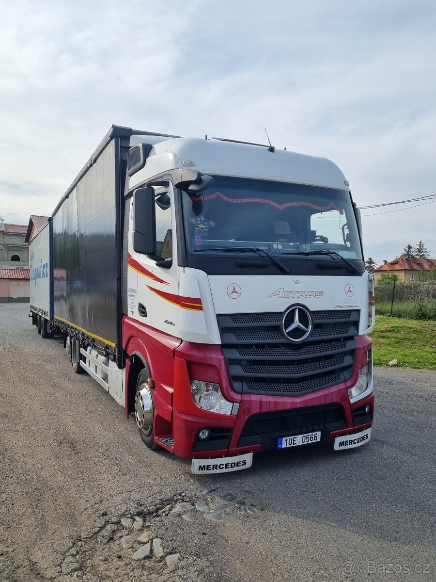 Prodám Mercedes Actros 503 130 km + stálá práce dohoda - 2