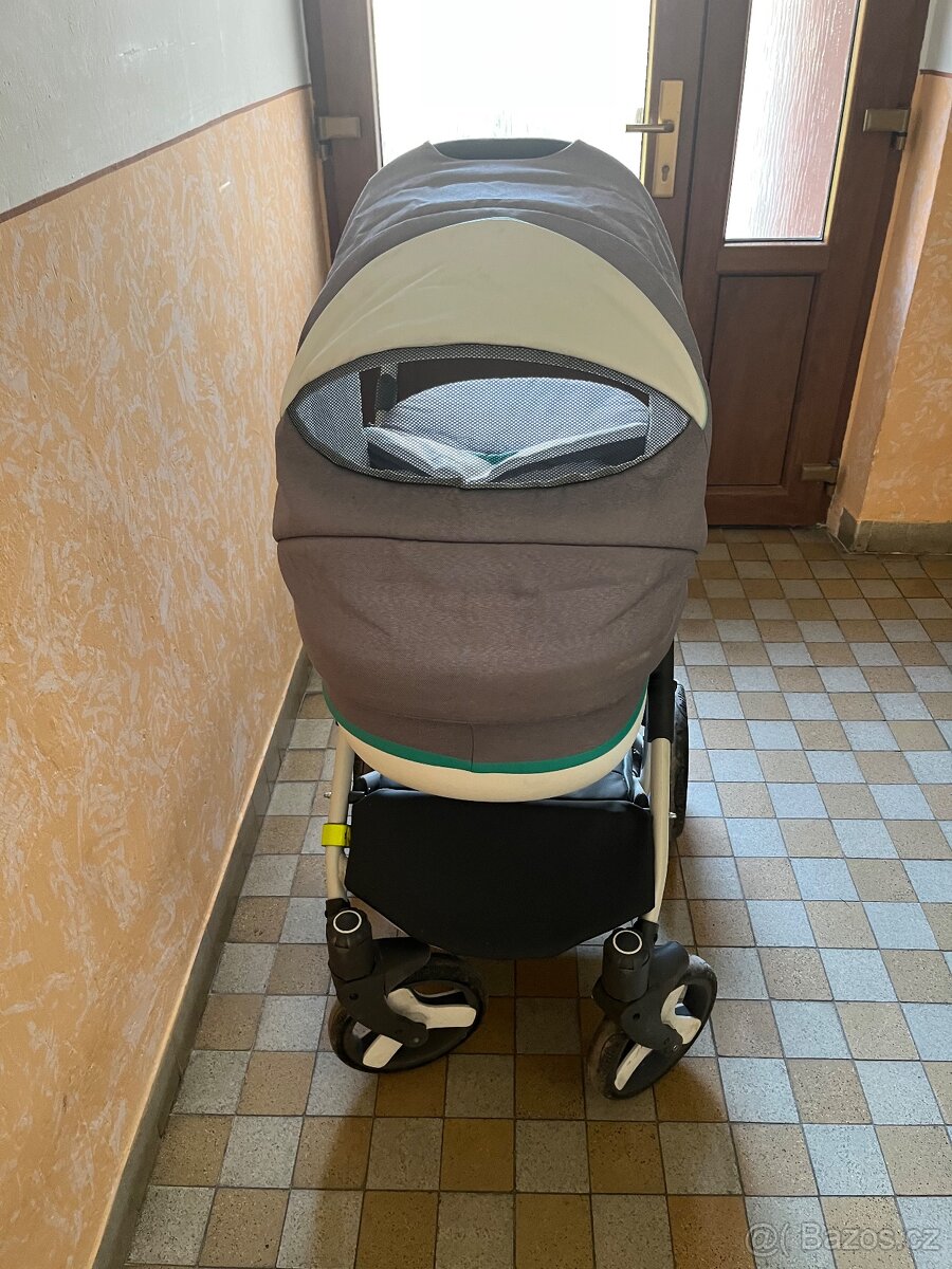 Dětský kočárek Bexa ideal - trojkombinace s isofix základnou - 2