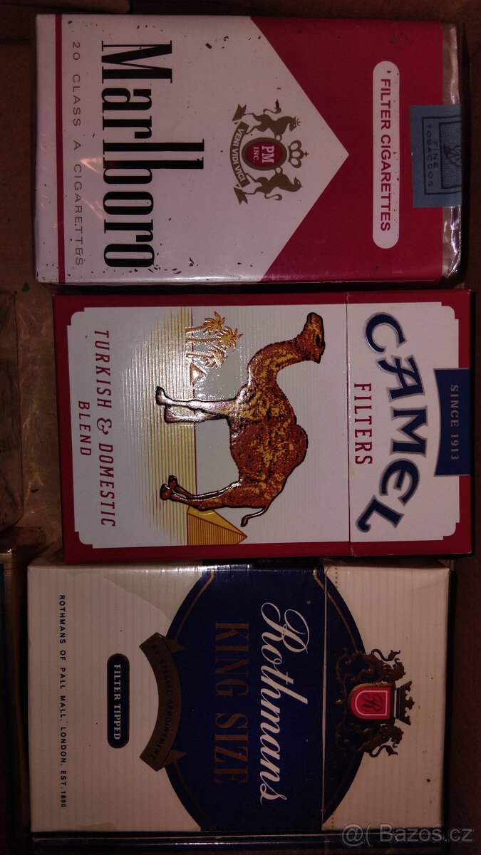 Americké cigarety apd. - 2