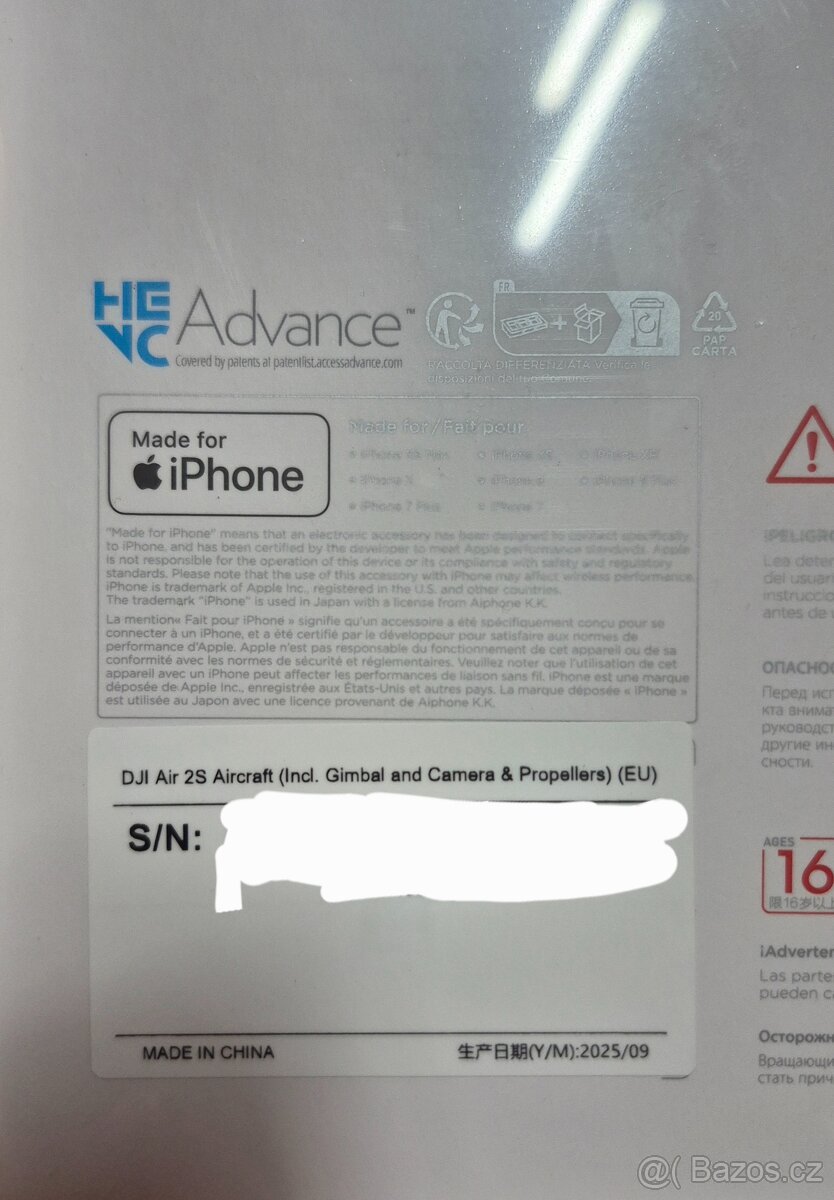 Dji Air 2s - nová jednotka, použité příslušenství - 2