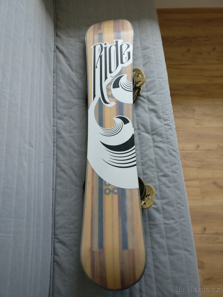 Snowboard Ride Havoc 159 s vázáním Burton Custom Brew + obal - 2