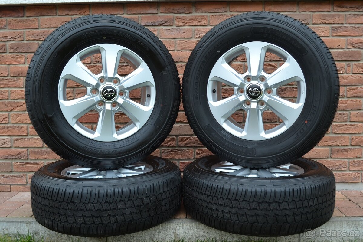 6×139,7 R19 Originální hliníkové disky Toyota Land Cruiser - 2