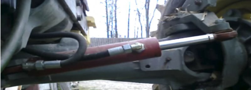 Hydrostatické řízení na Zetor UŘII/12145 - 2