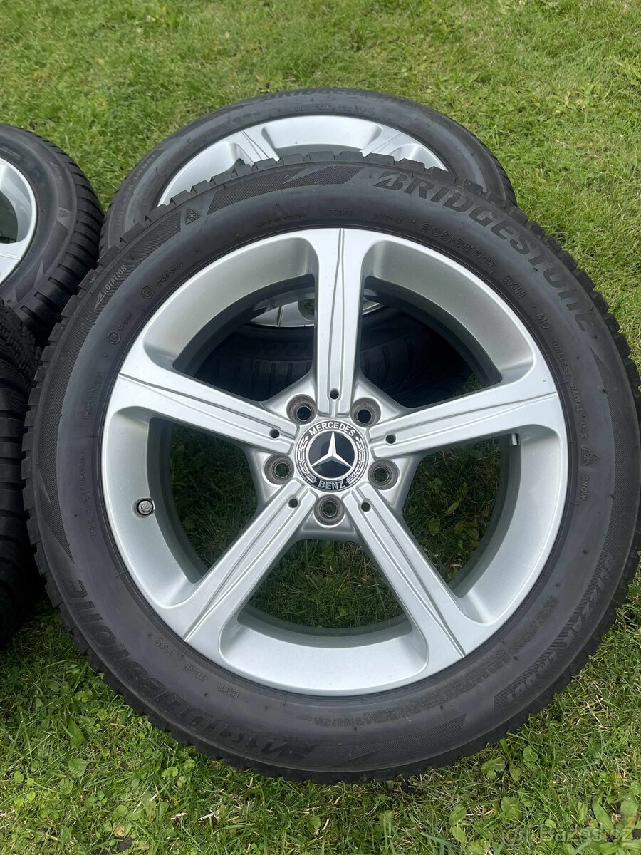 MB originál kola + zimní pneu 205/55/17 - 2