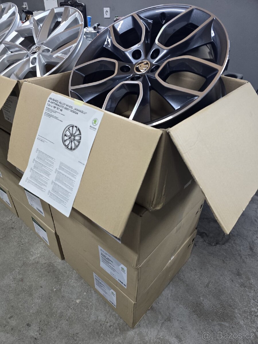 Nové ALU kola Škoda Octavia 4 MANASLU r19 - 2