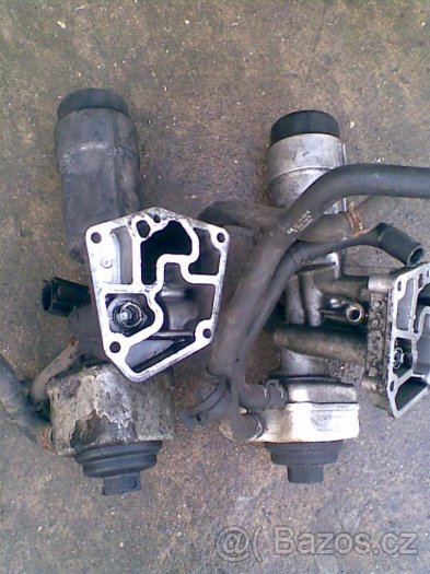 Prodám držák olejového filtru s chladičem oleje - 2