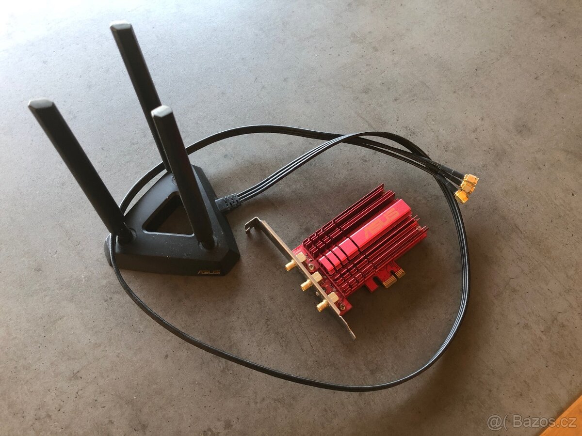 Síťová WIFI karta AC68 - 2