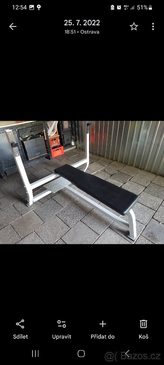 Posilovací lavice - 2