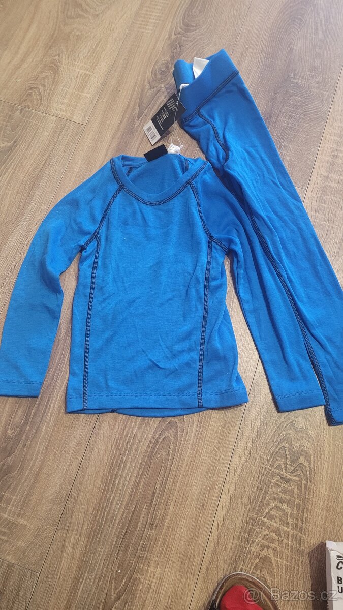 Termo prádlo komplet modrý 110/116 - 2