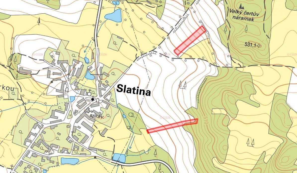 Zemědělská půda, prodej, Slatina, Klatovy - 2