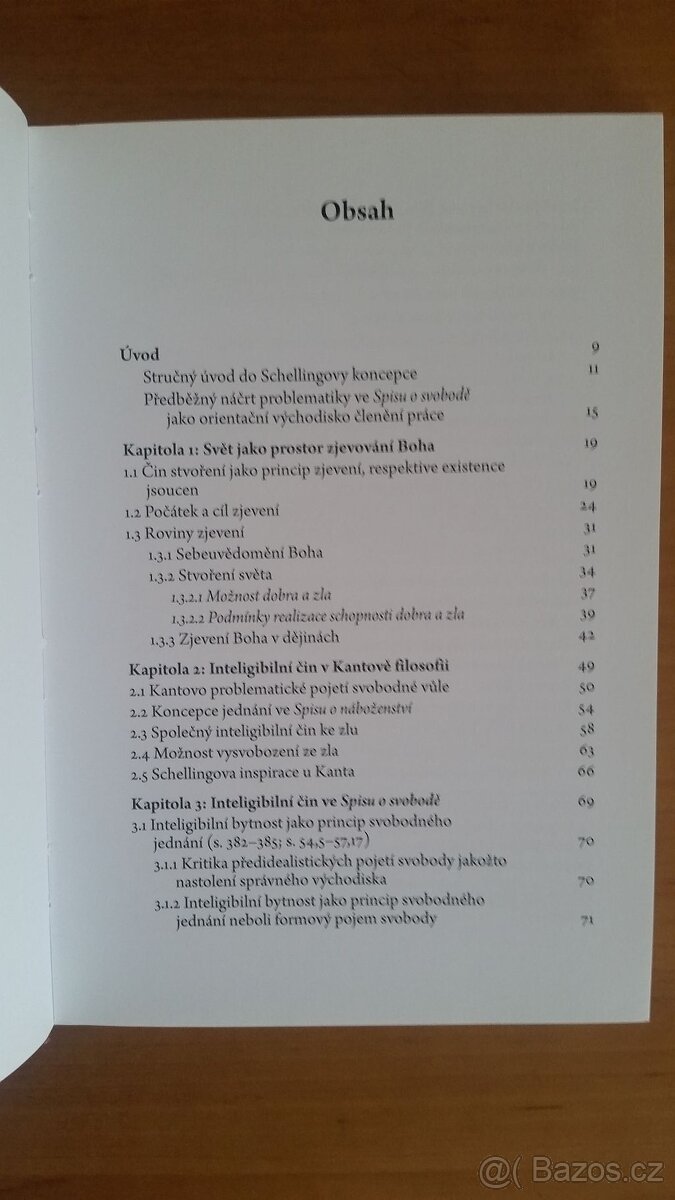 Adámek: Problém morálního jednání v myšlení pozd. Schellinga - 2