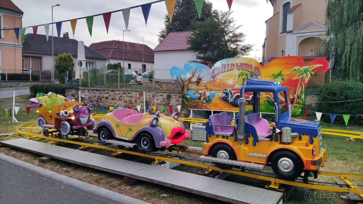 Dětský vláček (autíčka) - 2