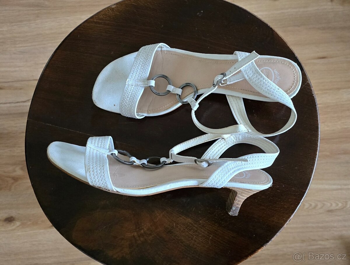 Dámské bílé sandály Esprit, vel. 39 - 2