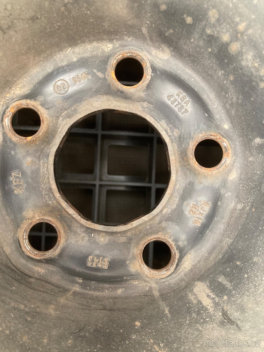 Ocelové disky KFZ 6J X 15H2 ET 43 - 2