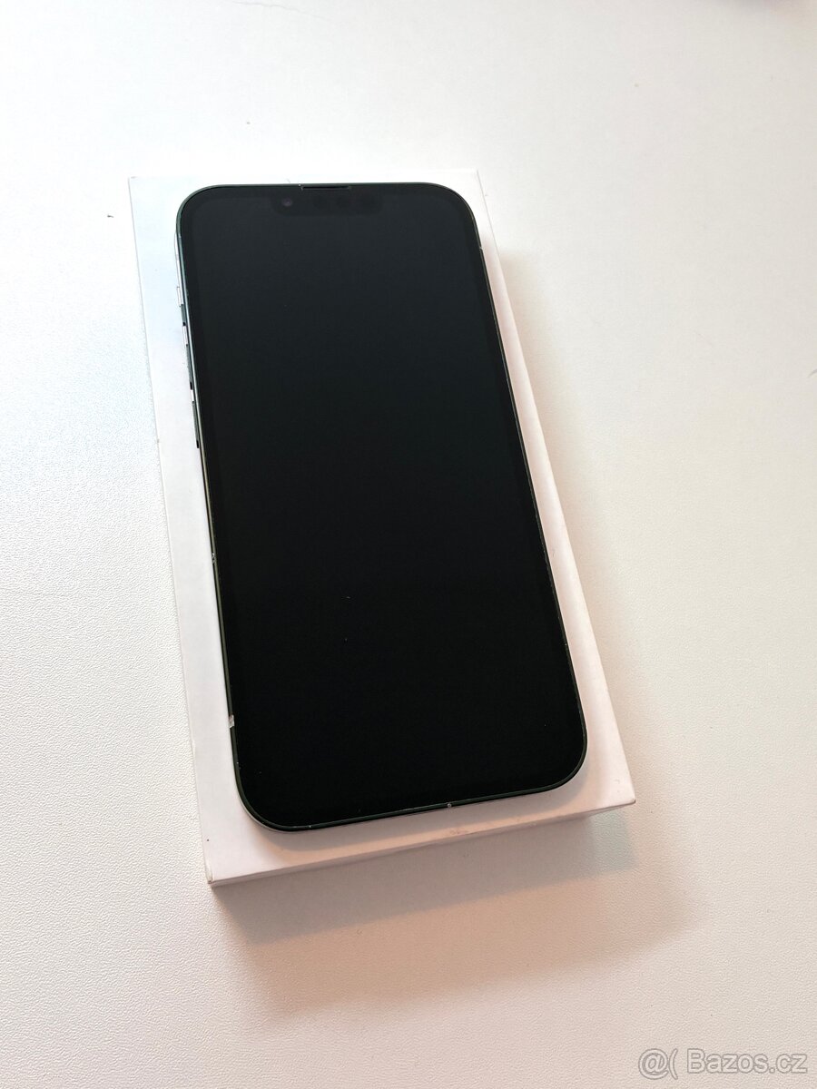 iPhone 13 128gb zelený, 87% baterie - 2