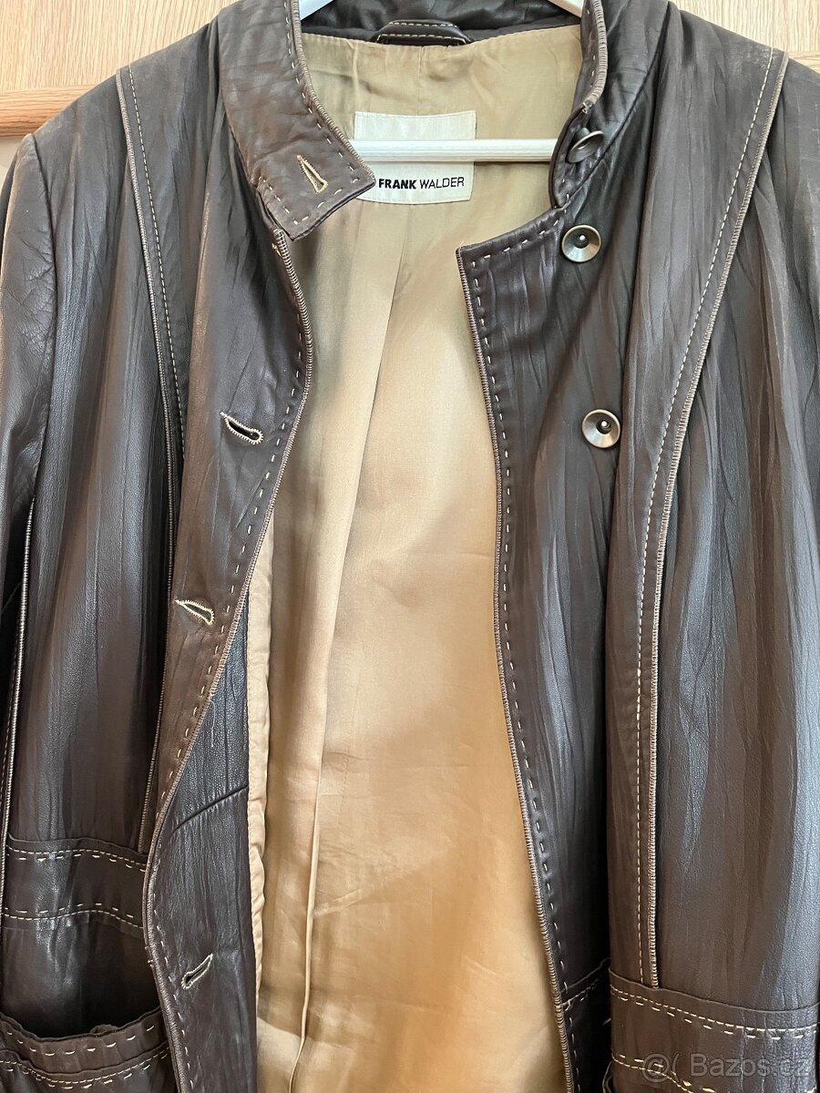 Kožená bunda dámská. - 2