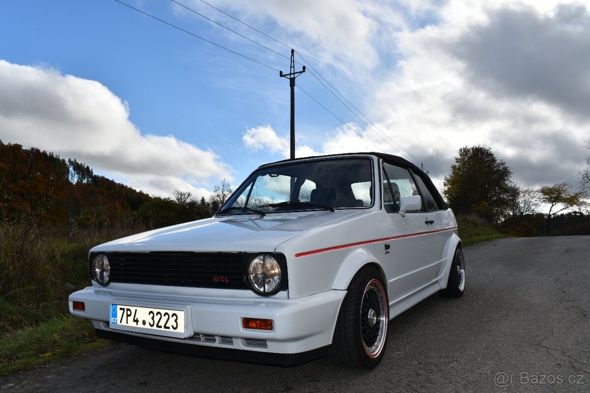 Golf Mk1 cabrio 1,8 - 2