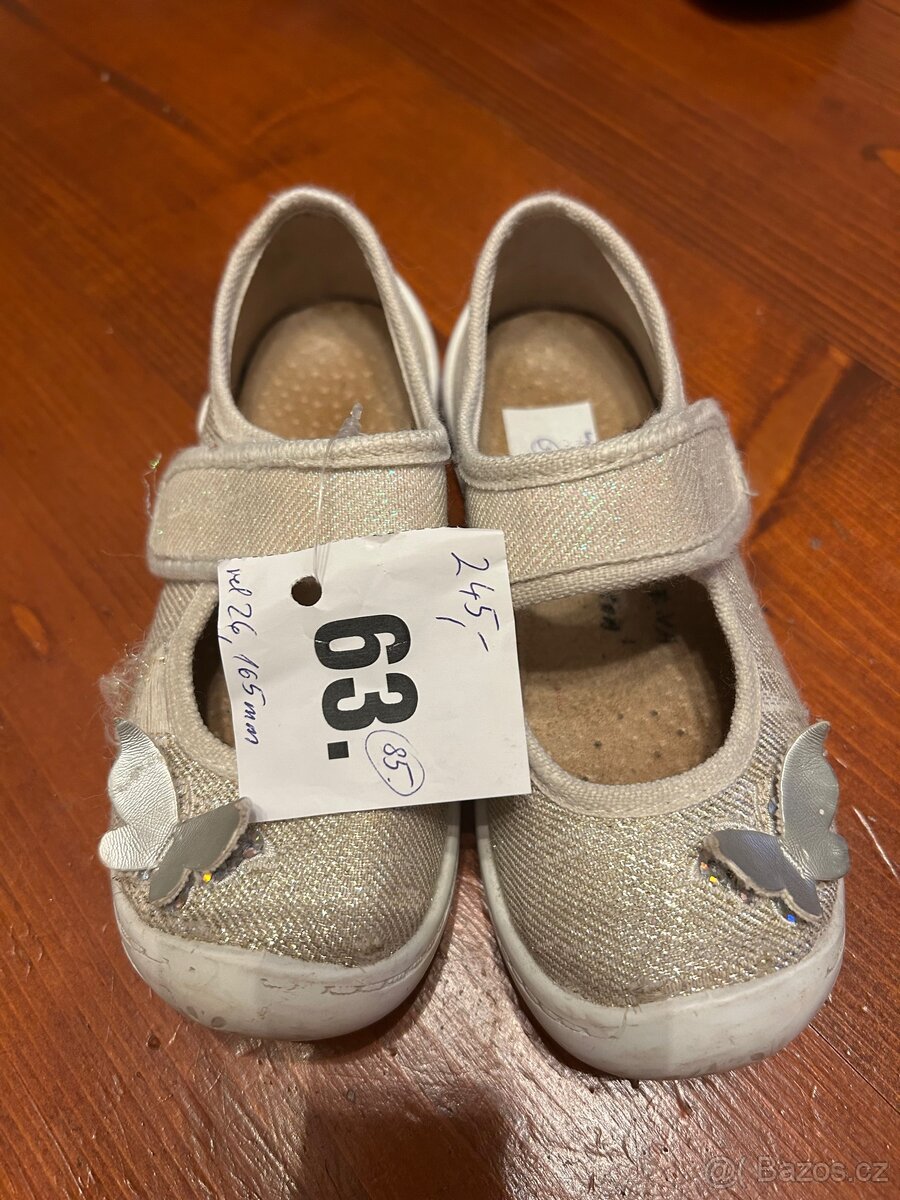 Bačkorky či letní obuv vel. 26 a 27 - 2