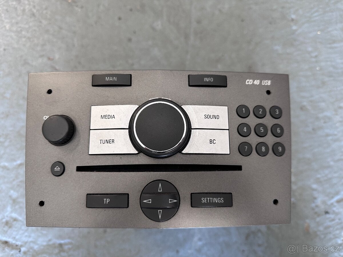 Autorádio originál Opel Cd 40 USB - 2