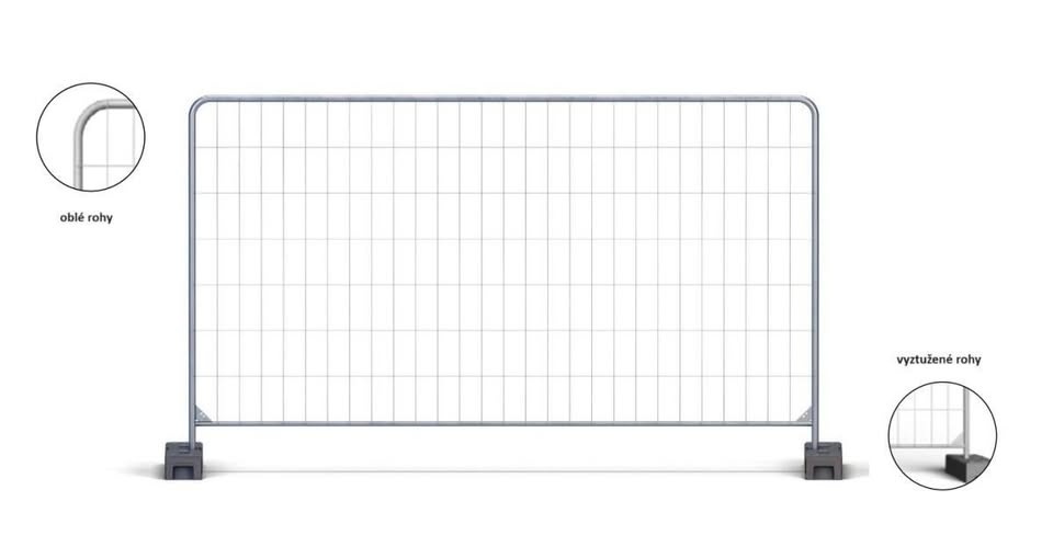 Mobilní oplocení, ploty - 2