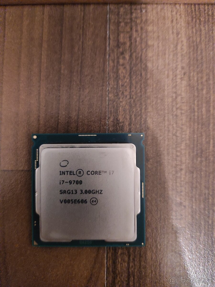 Intel i7 9700 Socket intel 1151 8core Funkční,Záruka - 2