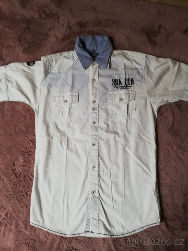 Košile chlapecká vel. 16 let. - 2